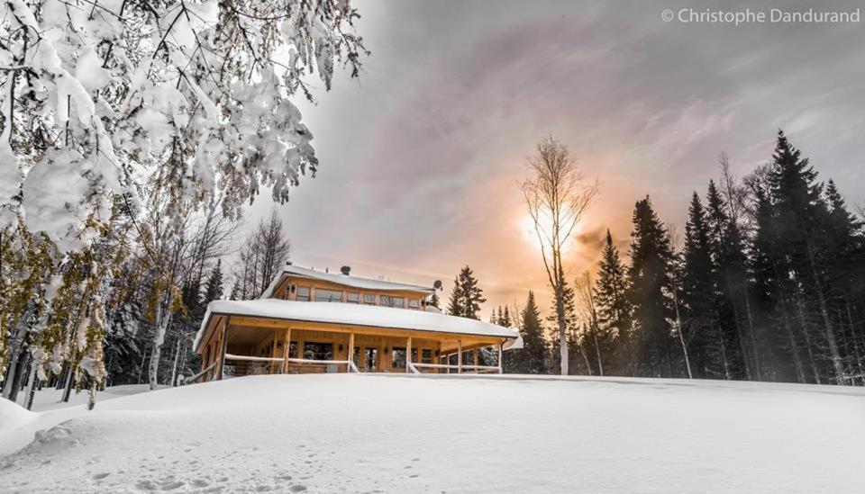 Chalet Tao Par Les Chalets Spa Canada La Malbaie Exteriör bild